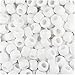 BeadTin White Opaque 9mm Barrel Pony Beads (500pcs)