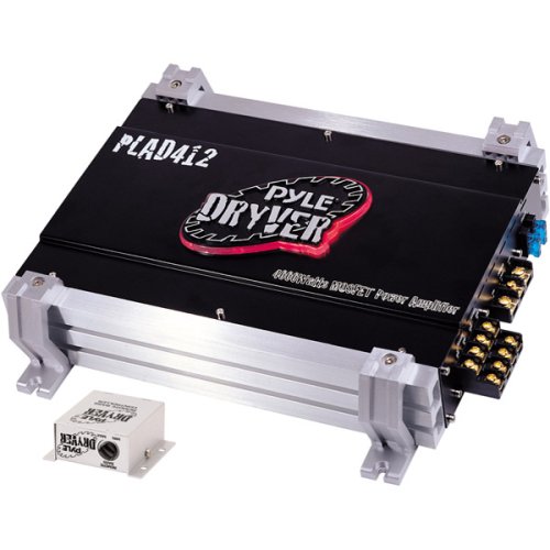 PYLE PLAD412 4 Channel 1000 Watt Bridgeable Mosfet Amplifier.