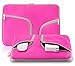 Steklo - HOT Pink Neoprene Soft Sleeve Case Bag for All Laptop 15-inch & MacBook Pro 15.4