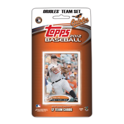 MLB Baltimore Orioles 2012 Topps Team Set