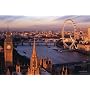 London, England (Skyline) Art Poster Print - 24" X 36"