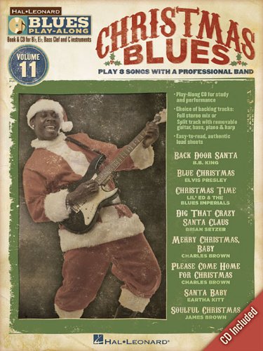 Christmas Blues - Blues Play-Along Volume 11 (Book/Cd) (Hal Leonard Blues Play-Along)
