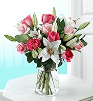Large Rose Lily Bouquet