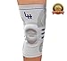 Lifehapps Active Relief Knee Brace Gel Knee Support and Compression Sleeve with Side Stabilizers for Arthritis Joint Pain, Meniscus Tears, ACL,MCL Injuries, Exercise,Running and Gym (Large,Gray)