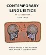 Contemporary Linguistics: An Introduction