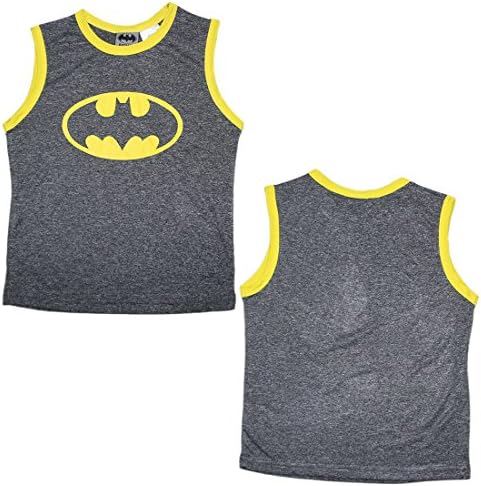(Pack of 3) Boys SUPERMAN, BATMAN & THE AVENGERS (IRON MAN) Vest Top S(6/7) Multicolor