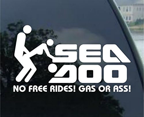 SEA DOO SEADOO JET SKI BOAT STICKERS GTI GTX XP (8" any color)