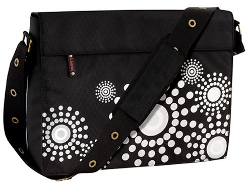 Laurex Notebook/Laptop/Messenger Bag (Navy Grunge)