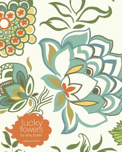Lucky Flowers Notecard Book