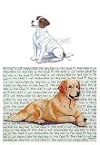 Jack Russell (Brown and White) Glass Cutting Board
