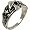 Mushroom - Sterling Silver Ring Size 6