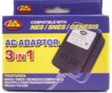 3 in 1 AC Adaptor - Nintendo, Super Nintendo, Genesis