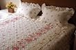 Shabby Chic "JUDY ROSE" 3pc Bedspread Shams Set