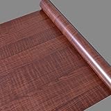 LoveFaye 緋色木目調DIY壁紙シール かんたん貼付シールタイプ　リフォーム　ウォールステッカー 防水 W1402