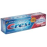 Crest Whitening Expressions Fluoride Anticavity Toothpaste, Cinnamon Rush, 6-Ounce Tubes (Pack of 6)