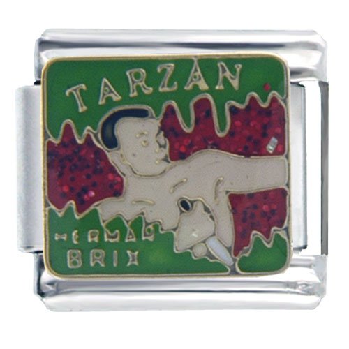 Tarzan Italian Charms Bracelet Link