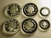 2003 to 2005 Silver Liberty Mint Set -- Proof & Errors by NORFED