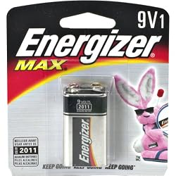 Energizer 522Bp Long-Life Alkaline Batteries (9V Single)