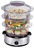 Tefal 3 Tier Food Steamer 6616 in Chrome  from Tefal