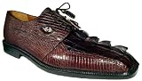 Romano Men's Dino Eyes Genuine Hornback Crocodile Tail/Lizard Shoes With Eyes