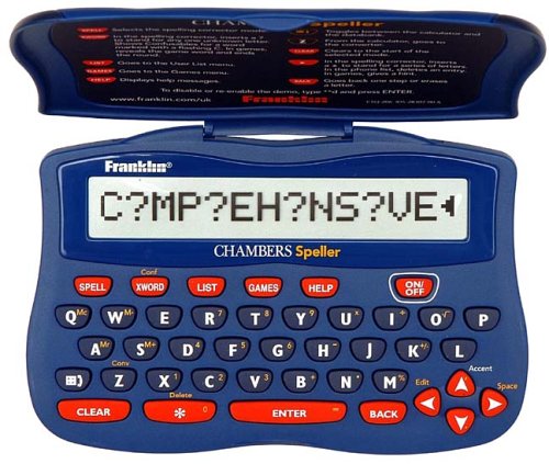 Childrens Toyshop  Computer : Franklin CSQ-206 Chambers Speller