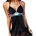 Womens Halter Neck Bikini Top and Bottoms Swimwear Bathing Suits
