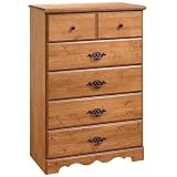 South Shore Furniture Prairie Collection 5Drawer Chest Country Pine