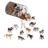 Battat Terra Wild Animals In Tube Action Figure Set