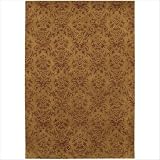Couristan 1746/0018 Traditional Jalore Antique Vine Gold Oriental Rug Size: Runner: 2'6