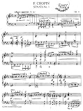 Chopin Sonata No. 1, Op. 4: Instantly download and print sheet music