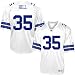 Reebok NFL Equipment Dallas Cowboys #35 Calvin Hill White Legends Replica Football Jersey
