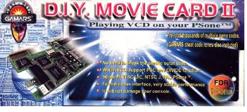 Childrens Toyshop  Video Games : D.I.Y. Movie Card II--Play VCDs On Your PSone