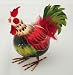 Feather tail rooster