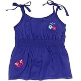 embroidered tie tank