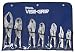 Vise Grip 757KB 7-Piece Tool Set in Kit Bag (10WR,6LN,7WR,10LW,7LW,5WR,12LC)