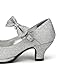Little Angel Tasha-685E Glitter Bow Mary Jane Pump (Toddler/Little Girl/Big Girl)