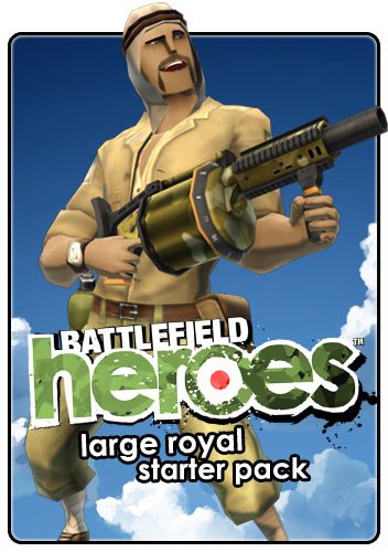 Battlefield Heroes Royal Army Large Starter Pack  [Online Game Code]