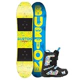 BURTON Kinder-Snowboardset AFTER SCHOOL inkl. Bindung, Boots und Boardbag