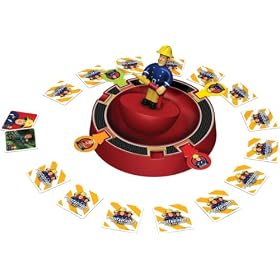 Jumbo Fireman Sam Spin and Rescue Memory Game