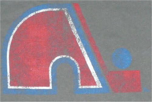 Quebec Nordiques Throwback Vintage Slim Fit Retro Sport T Shirt