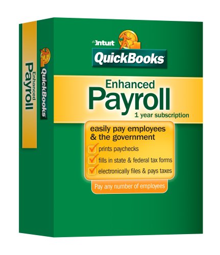QuickBooks Enhanced Payroll For Unlimited Employees 2008