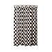 Blissliving Home Kew Shower Curtain, Brown/White
