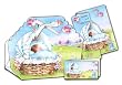 12 Baby Shower Bomboneiras, Ribbons, Party Favors, and Invitations with Envelopes - Baby Boy, in Spanish