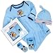 Mickey Mouse 3 Piece Organic Gown Set for Infants 3-6 Month