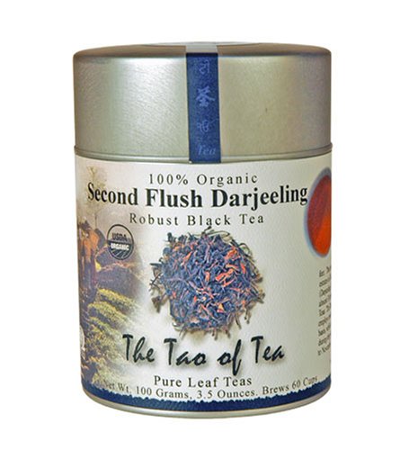 The Tao Of Tea Darjeeling Black Tea Second Flush Darjeeling, 100% Organic, 3.5-Ounce Tin... by The Tao of Tea