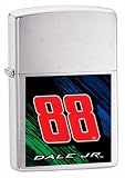 Dale Earnhardt Jr. - Combo - Brushed Chrome Zippo Lighter