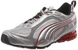 Puma Men's Cell Cerano M Fashion Sneaker,Silver Metallic/High Risk Red,6.5 D US