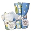 Blooming Bouquet Gift Sets - Nantucket Blue - Bib & Burp Set Blooming Bouquet Gift Sets - Nantucket Blue - Bib & Burp Set