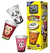 Hefty Zoo Pals 8-Ounce Cups With Lids, 14-Count Boxes (Pack of 12)