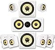Acoustic Audio HD725 7.2 Home Theater Speaker System (White)